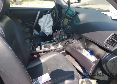 2013 Toyota Highlander Se V6 from USA, damaged, VIN 5TDBK3EH4DS182288